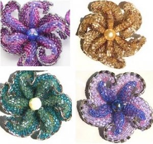 Pinwheel Flowers Pattern